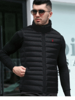 ΑΜΑΝΙΚΟ ΜΠΟΥΦΑΝ POLO RALPH LAUREN ΑΝΔΡΙΚΟ ΜΑΥΡΟ