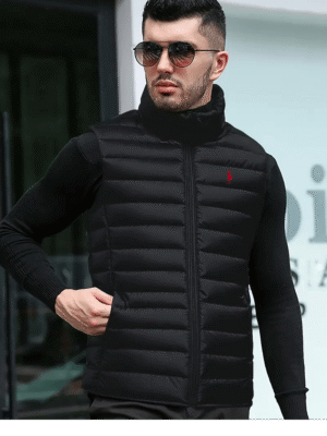 ΑΜΑΝΙΚΟ ΜΠΟΥΦΑΝ POLO RALPH LAUREN ΑΝΔΡΙΚΟ ΜΑΥΡΟ