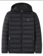 LACOSTE  ΜΠΟΥΦΑΝ ΜΑΥΡΟ ΑΝΔΡΙΚΟ