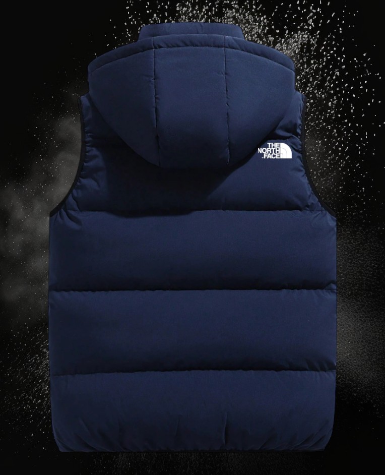ΑΜΑΝΙΚΟ ΜΠΟΥΦΑΝ THE NORTH FACE ΑΝΔΡΙΚΟ ΜΠΛΕ NAVY - Image 2